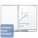 Quartet Gloss-Finish Steel Dry Erase Board, Wall Mounted, 36 inH x 48 inW, White - TEM544A