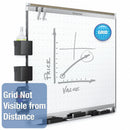 Quartet Gloss-Finish Steel Dry Erase Board, Wall Mounted, 48"H x 72"W, White - TEM547A