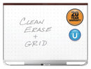 Quartet Gloss-Finish Steel Dry Erase Board, Wall Mounted, 36"H x 48"W, White - TEM544M