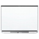 Quartet Gloss-Finish Steel Dry Erase Board, Wall Mounted, 36 inH x 48 inW, White - TEM544B