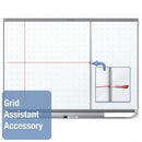 Quartet Gloss-Finish Steel Dry Erase Board, Wall Mounted, 36"H x 48"W, White - TEM544G