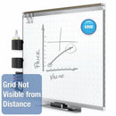Quartet Gloss-Finish Melamine Dry Erase Board, Wall Mounted, 36"H x 48"W, White - TE544AP2
