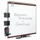 Quartet Gloss-Finish Melamine Dry Erase Board, Wall Mounted, 48"H x 96"W, White - TE548MP2