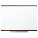 Quartet Gloss-Finish Melamine Dry Erase Board, Wall Mounted, 48"H x 96"W, White - TE548MP2