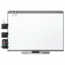 Quartet Gloss-Finish Melamine Dry Erase Board, Wall Mounted, 36"H x 48"W, White - TE544GP2