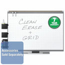 Quartet Gloss-Finish Melamine Dry Erase Board, Wall Mounted, 36"H x 48"W, White - TE544GP2