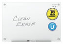 Quartet Gloss-Finish Glass Dry Erase Board, Wall Mounted, 48"H x 72"W, White - G7248W-A