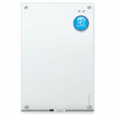 Quartet Gloss-Finish Glass Dry Erase Board, Wall Mounted, 48"H x 72"W, White - G7248W-A