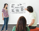 Quartet Gloss-Finish Glass Dry Erase Board, Wall Mounted, 48"H x 72"W, White - G7248W-A
