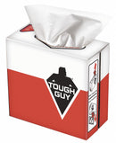 Tough Guy Dry Wipe, Tough Guy G70, 9 in x 16-1/2 in, Number of Sheets 100, White, PK 5 - 32KL16