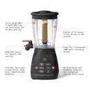 Slush Crush 60 oz 4-Speed Frozen Drink Maker by Drew Barrymore - Black Sesame