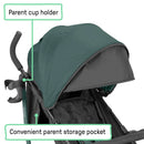 3Dlite Jewel Convenience Stroller - Green