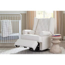 Harbour Electronic Recliner and Swivel Glider with USB Port - Performance Cream Eco-Weave
