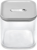 2.5 Qt. Medium Glass Airtight Container - Gray