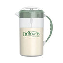 Baby Formula Mixing Pitcher with Locking Lid & No Drip Spout - 32oz - Green