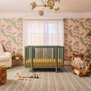 Pogo 8-in-1 Convertible Crib with All-Stages Conversion Kits - Olive