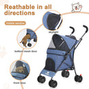 Travel Portable Dog Stroller - Navy