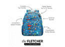 Kids' 12L Fletcher Backpack - Water-Resistant Polyester