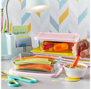 Simply Store® 4pc Rectangle Glass Food Storage Set