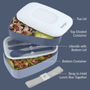 Adult Bento Box - Gray