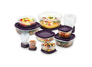 30pc Food Storage Set with Easy Find Lids - Amethyst