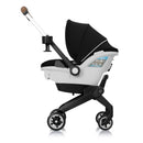 Gold Shyft DualRide Infant Car Seat and Stroller with Storage Bag & Canopy - Moonstone Gray