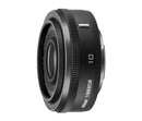 Nikon 1 Nikkor 10mm f/2.8 CX Lens Black