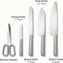 14pc Prep Set - Gray