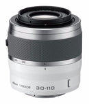 Nikon 1 Nikkor 30-110mm f/3.8-5.6 VR CX Lens White