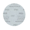 Norton MeshPower Series 68443 Sanding Disc, 5 in Dia, 80 Grit, Coarse, Ceramic Alumina Abrasive