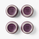 4pc Stoneware Ramekin Set Dark Purple - Figmint™