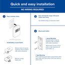 Heath Zenith White Plastic Wireless Door Chime Kit