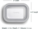 Mini Rectangular Food Storage Container - Grey
