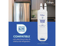 Replacement Refrigerator Water Filter - White