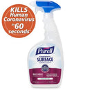 Purell Foodservice Surface Sanitizer, Fragrance Free, 32 oz Spray Bottle