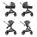 Pivot Xpand Modular Stroller - Sabino Gray