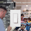 Lutron Diva White 150 W 3-Way Dimmer Switch 1 pk