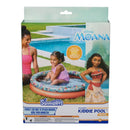 Moana Kiddie Pool: Inflatable, Toddler, PVC, Age 3+