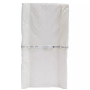 Foam Contoured Changing Pad with Waterproof Cover - White