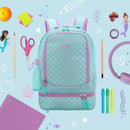 Kids' 2-in-1 17" Backpack & Insulated Lunch Bag - Mermaid