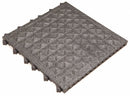 Ergo Advantage Interlocking Antifatigue Antislip Mat, Recycled PVC, Black, 10 PK - AG1