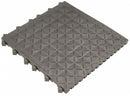 Ergo Advantage Interlocking Antifatigue Mat, Recycled PVC, Black, 10 PK - ESDA1-B