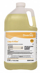 Diversey Food Grade Sanitizer, 1 gal. Cleaner Container Size, Jug Cleaner Container Type - 2853280