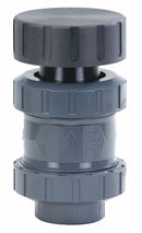 Georg Fischer 1 in Vent Dia. PVC/EPDM Venting and Bleed Valve, 3/8 in Inlet Size - 161591104