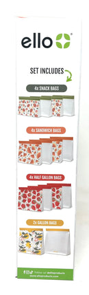 Reusable Food Storage Bags - Multicolor