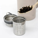 Stainless Steel Tea Tumbler with Handle - Prussian Blue