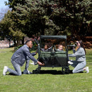 Aries Stroller Wagon - Black/Green