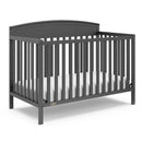 Benton 5-in-1 Convertible Crib - Gray