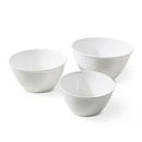 3pc Plastic Nesting Serving Bowls