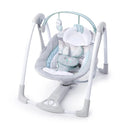 Portable Baby Swing with Music and Nature Sounds - Grey